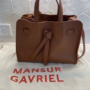Mansur Gavriel Tan Leather Tote